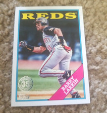 BARRY LARKIN 2023 TOPPS SERIES 1 35th ANNIVERSARY CARD T88-55 REDS (INSERT)