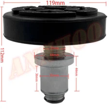 4PC Car Lift Rubber tray Heightening Feet Plus High Leg Pads Shaft diameter 35mm