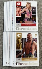 2022 Panini Chronicles WWE Cards - Veterans and Rookies RC - Complete your Set!