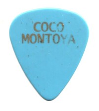 Coco Montoya Signature Concert-Used Blue Tour Guitar Pick