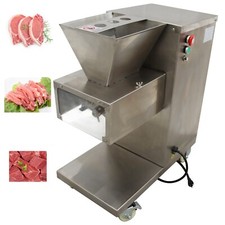 Commercial Meat Slicer Vertical Meat Cutting Machine with 5mm Blade 800KG/H 110V