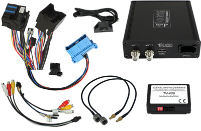 dvbLOGiC V2 Komplett m.USB Player& Conax Anschluss passend für BMW Prof. CCC/CIC