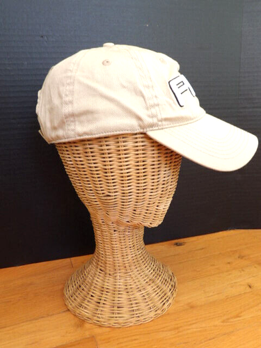 PING GOLF.COM BASEBALL / TRUCKERS CAP HAT, ADJUSTABLE KHAKI TAN UNISEX VGC - Picture 2 of 11