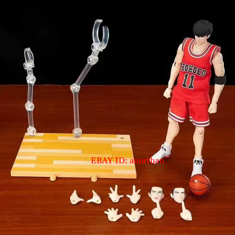 New Dasin Model SLAM DUNK Rukawa Kaede Red Action Figure Toys