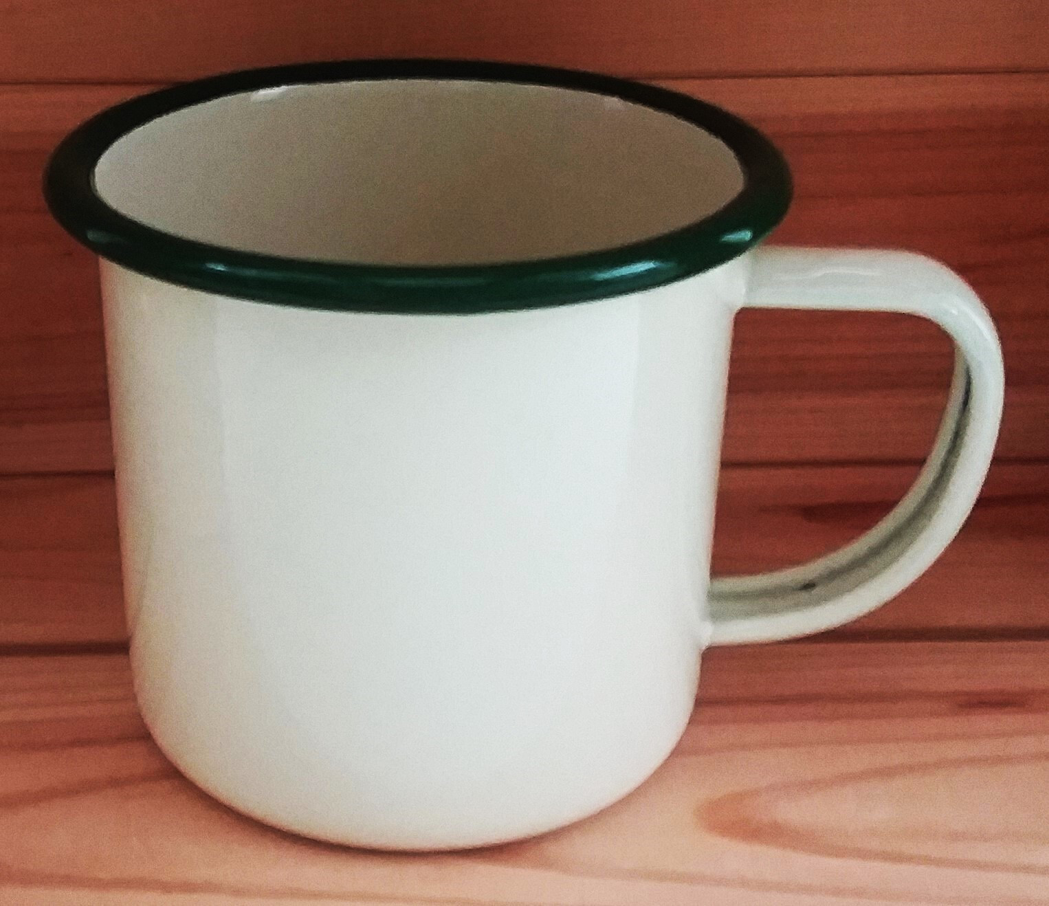Victor, Small, Enamel, Champagne Coloured, Camping /Garden /Festival /Picnic Mug