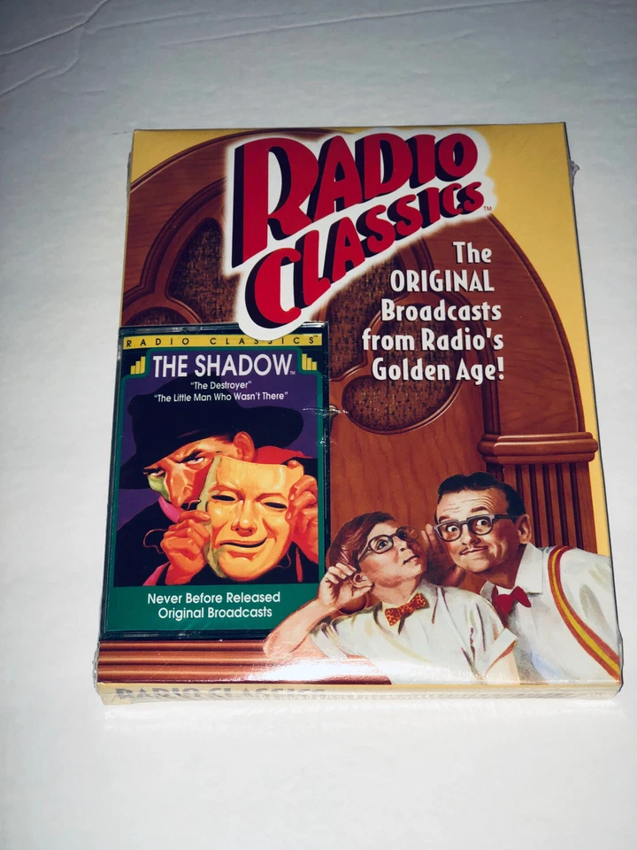 Radio Classics on Cassette The Shadow New Sealed. - Image 4 of 4