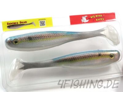 Big Bite Baits 7'' SUICIDE SHAD in SS SHAD