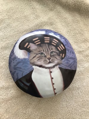 Carol Lew Renaissance Cats Collection Sir Thomas Weston 7'' Trinket Dish With Lid