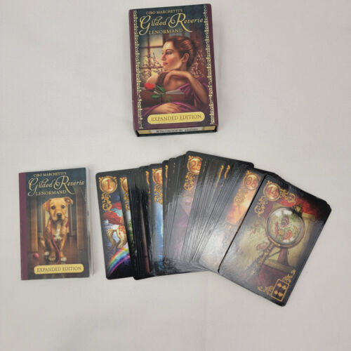 GILDED REVERIE Lenormand Orakel von Ciro Marchetti Kartendeck erweitert *LESEN - Bild 3 von 10