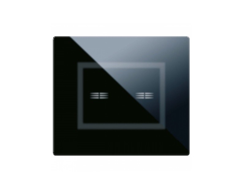 AVE 44PVTC02NAL PLACCA VERA TOUCH NERO ASSOLUTO 2 CON FINITURA LUCIDA