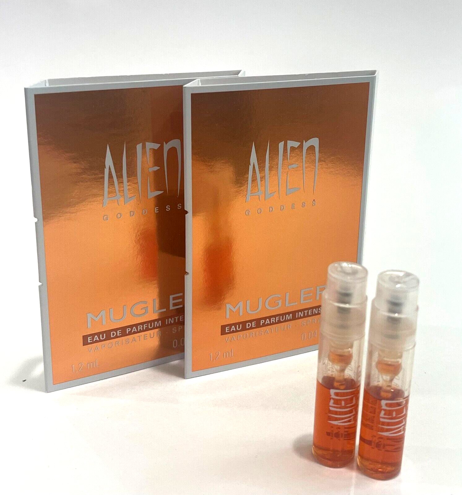 2 Alien Goddess by Mugler EDP Intense 1.2 ml / 0.04 fl oz Sample Spray ...