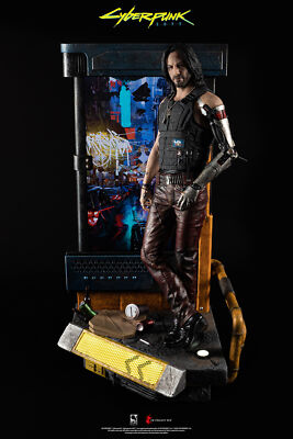 PUREARTS Cyberpunk 2077 Johnny Silverhand Keanu Reeves 1:4 Figure