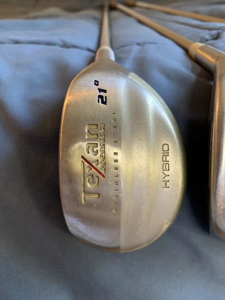 Texan Classics Hybrid 5 Wood 21° Hybrid Club 24° Hybrid Club Tour 75 Shafts - Image 3 of 4