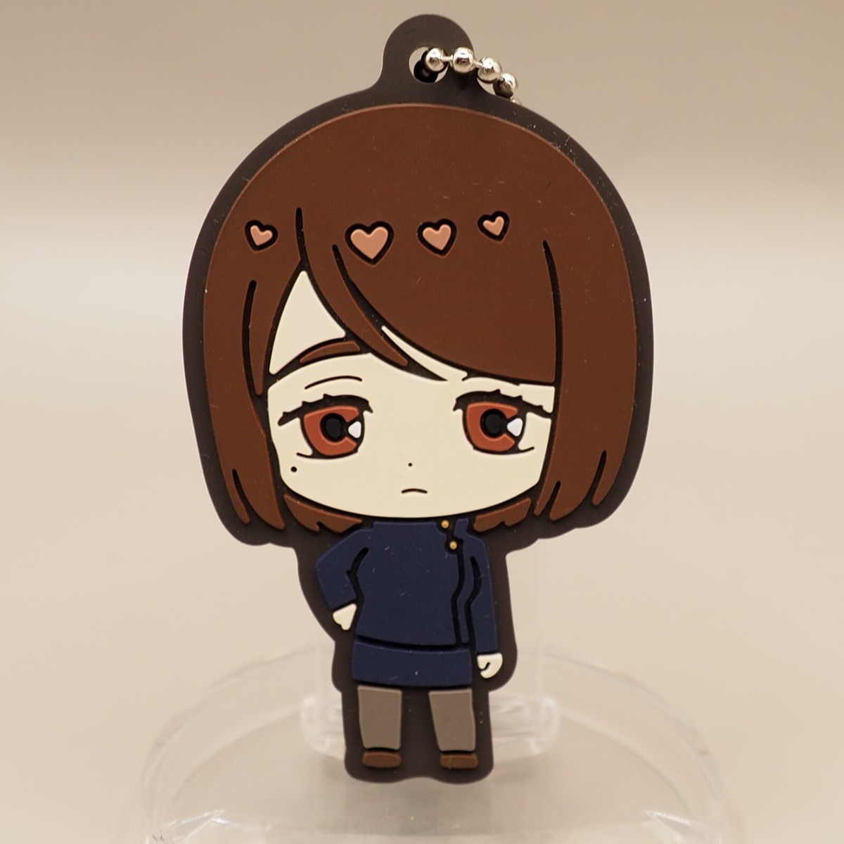Shoko Ieiri Jujutsu Kaisen Rubber Mascot Keychain Japan ZA392 | eBay