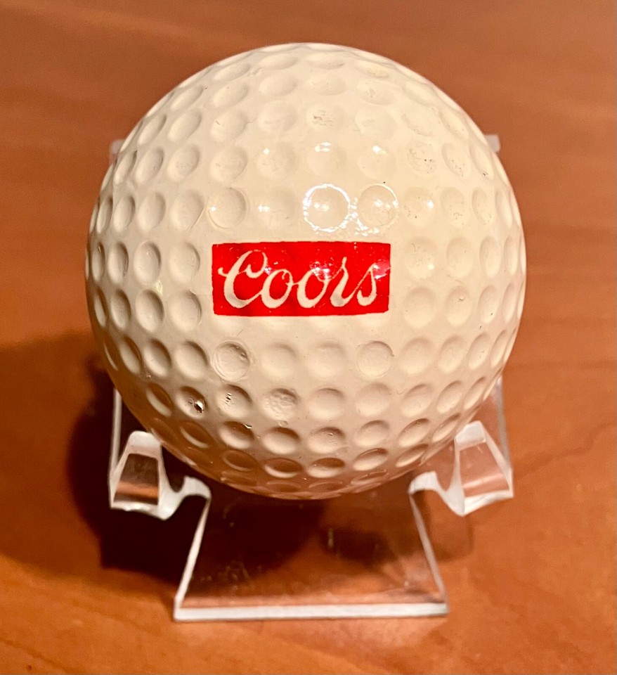 Vintage Coors & Coors Light Beer Alcohol Advertising Logo Golf Balls eBay