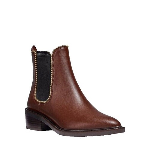 Coach Bryant Wingtip Leather Boots COACH® | Bryant Wingboot | COACH® main image 4