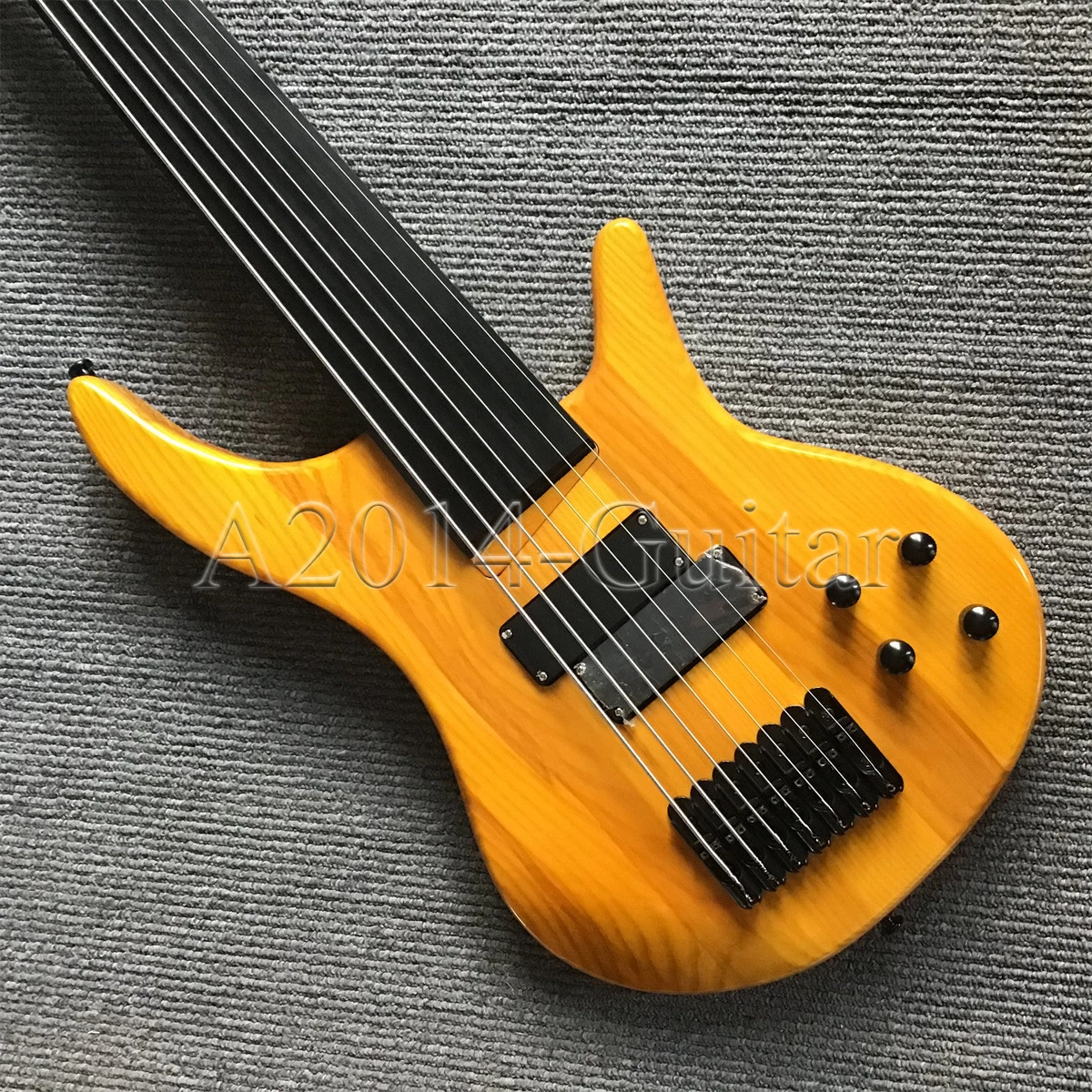 Yellow clearance bass guitar