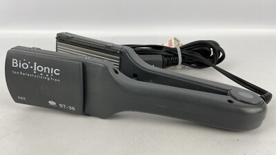 Bio-Ionic Professional Hair Care Ion Retexturizing Iron ST-38 Tested Works 40W