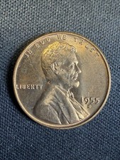 1955-d Lincoln 1 Cent Unc Rd - Free Shipping