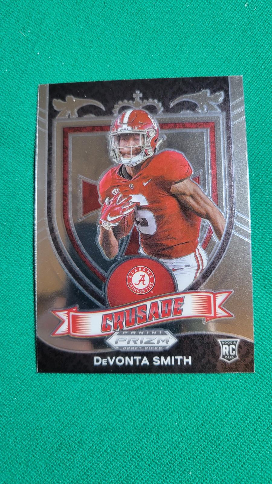 2021 Panini Prizm Draft Picks - Crusade Prizm #165 Devonta Smith (RC)