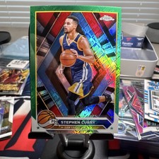 Topps Chrome Refractor Stephen Curry Basketball Card 2021-22 NBA #30