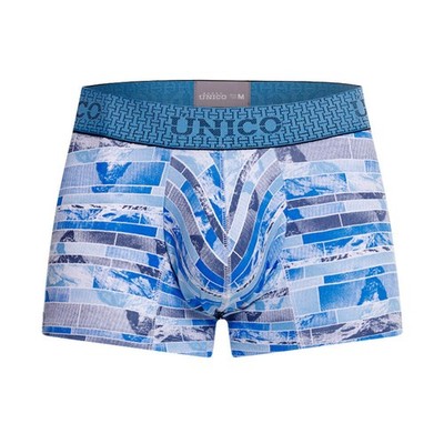 Mundo Unico Men's Cerro Azul Short Boxer Briefs - Printed Cotton Comfort Underwe