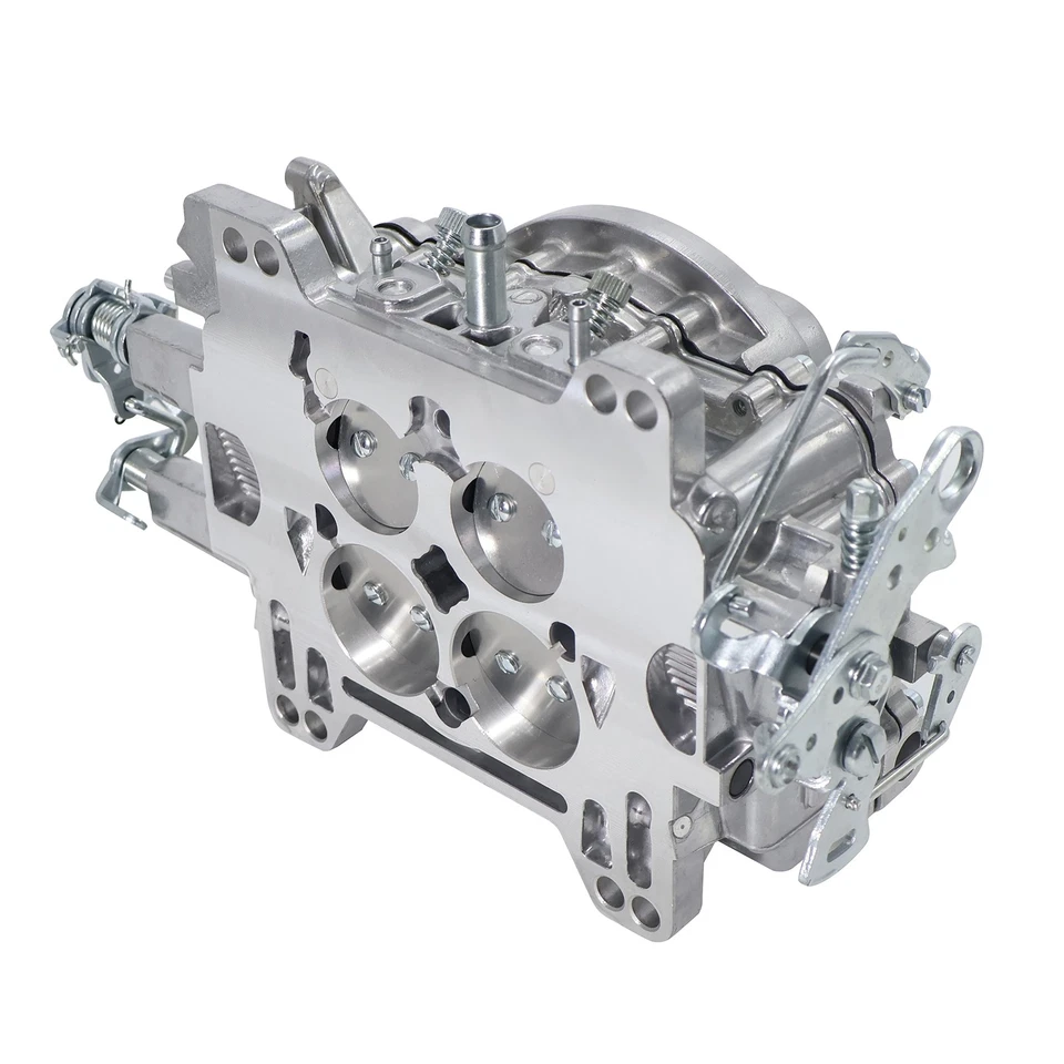 4 Barrel 1405 For Performer 600 CFM Carburetor & Intake Manifold For Chevy SBC Foto 4 de 4