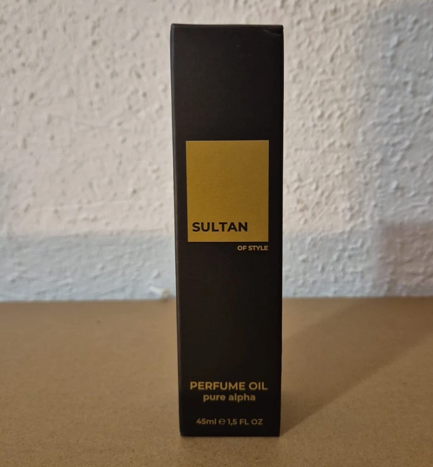 SULTAN OF STYLE Pure Alpha Parfum Oil Parfüm Öl Herren 45ml