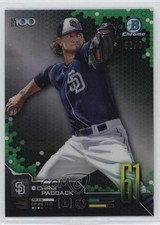 2019 Bowman Scouts' Top 100 Green Refractor 56/99 Chris Paddack #BTP-61 0kz8