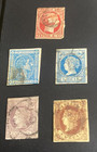 Early Spain used stamps Imperforated-Perforated. Good condition. 25 stamps. $35 — photo 7