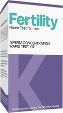 Trak Plus Male Fertility Testing System Home Test Kit for Men-...