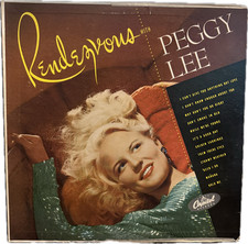 Vintage Peggy Lee &ldquo;Rendezvous With Peggy Lee&rdquo; Vinyl LP Capitol T151 MONO 1948
