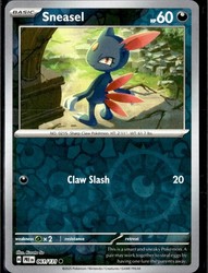 Sneasel 061/131 Prismatic Evolutions Reverse Holo