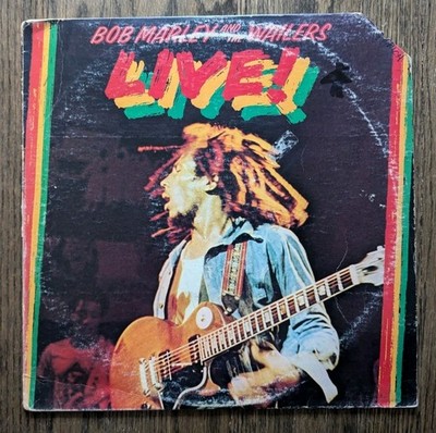 Bob Marley & The Wailers - Live LP 1975 Island Records vinyl reggae