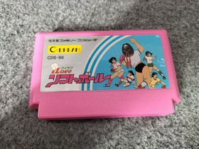 Famicom Software Model I Love Softball Coconut Japan FLP49
