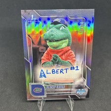 #GATORNATION# ALBERT GATOR FIRST ON PRINT 1ST MASCOT AUTO🐊🐊🐊🐊CHOMP CHOMP