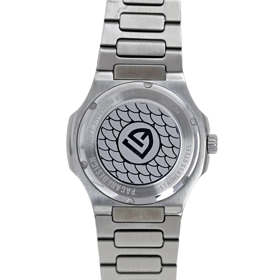 Pagani Design 36mm Ladies Day Night Indicator Salmon Dial Wrist Watch - Image 3 of 4