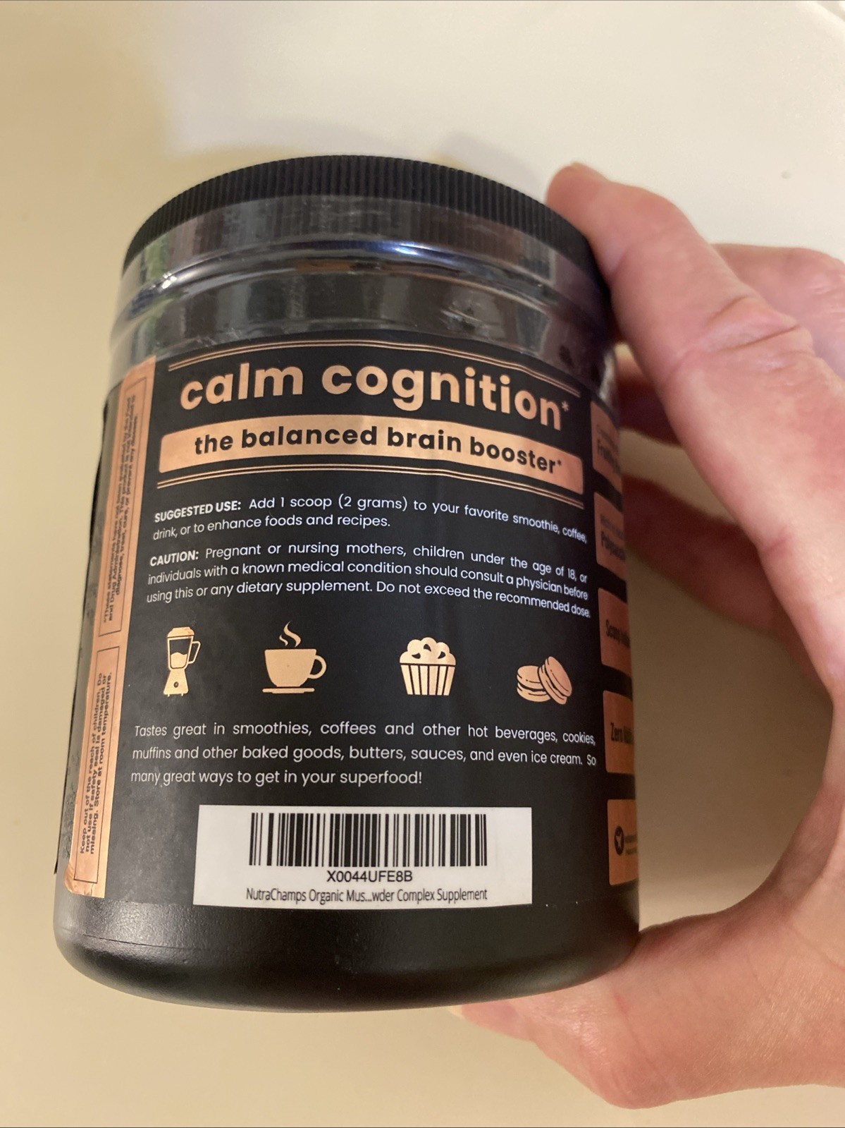 Nutra Champs Mushrooms 10-in-1 Complex 8oz EXP 10/2026