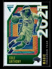 2020-21 Panini Flux #12 Cole Anthony Freshman Year Silver