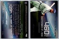 2015 Topps Josh Gibson Tape Measure Blasts