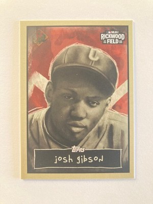 2024 Topps Rickwood Field, Josh Gibson, Pittsburgh Crawfords, Negro Leagues, HOF