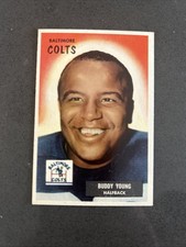 1955 Bowman Buddy Young 65 Nr Mint Baltimore Colts Halfback Illini Rose Bowl