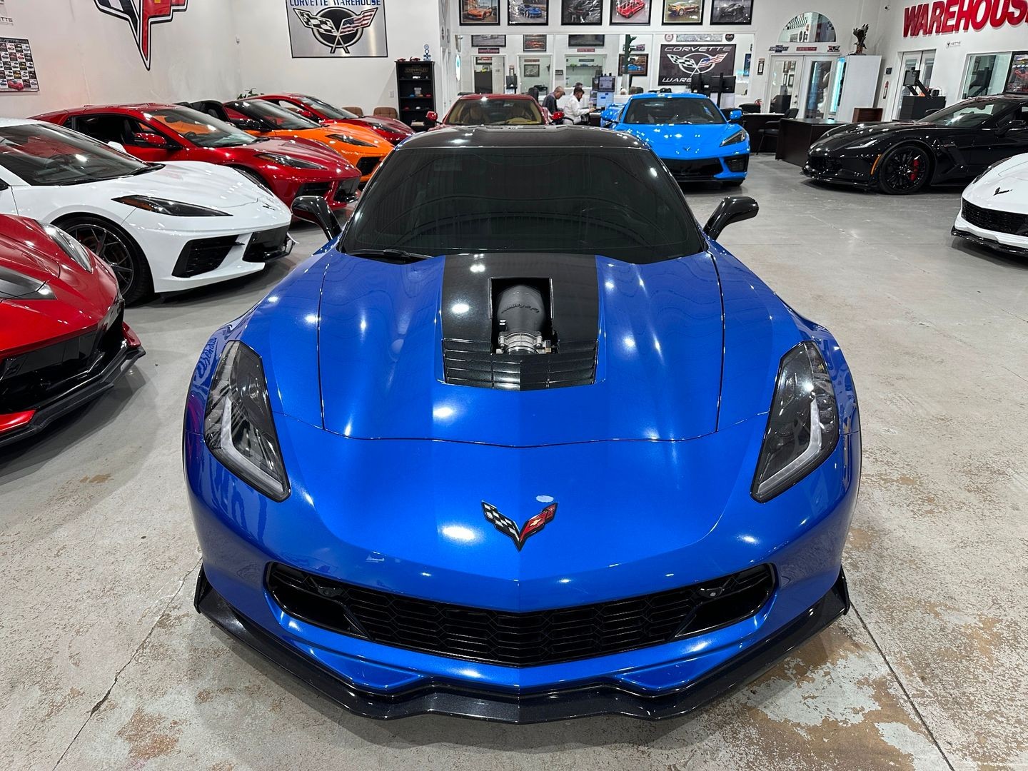 2019 [GS7] Elkhart Lake Blue Metallic Chevrolet Corvette   | C7 Corvette Photo 8