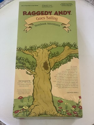 Dakin Raggedy Andy Doll Goes Sailing   w COA Ltd. Ed.  In Box