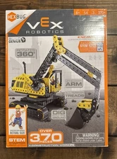 HEXBUG VEX Robotics Excavator Set 370+ Pieces STEM Construction Toy -NEW!