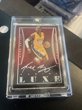 Panini 2014-15 Luxe Basketball Kobe Bryant Autographed / numbered to 25
