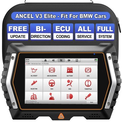 2025 Automotive Scanner OBD2 Diagnostic Tool All Systems Active Test ECU Coding
