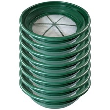 8pc ASR Outdoor Complete Gold Rush Sifting Classifier Sieve Set for Prospecting