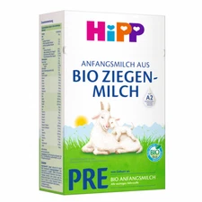 HiPP PRE goat's milk Stage 1 infant milk travel pack 400g German