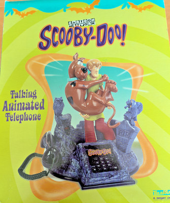 Cartoon Network Scooby-Doo & Shaggy Talking Animated Phone NEW Sealed